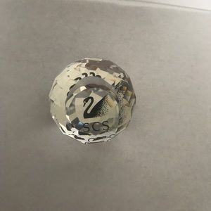 Swarovski crystal SCS golf ball paperweight